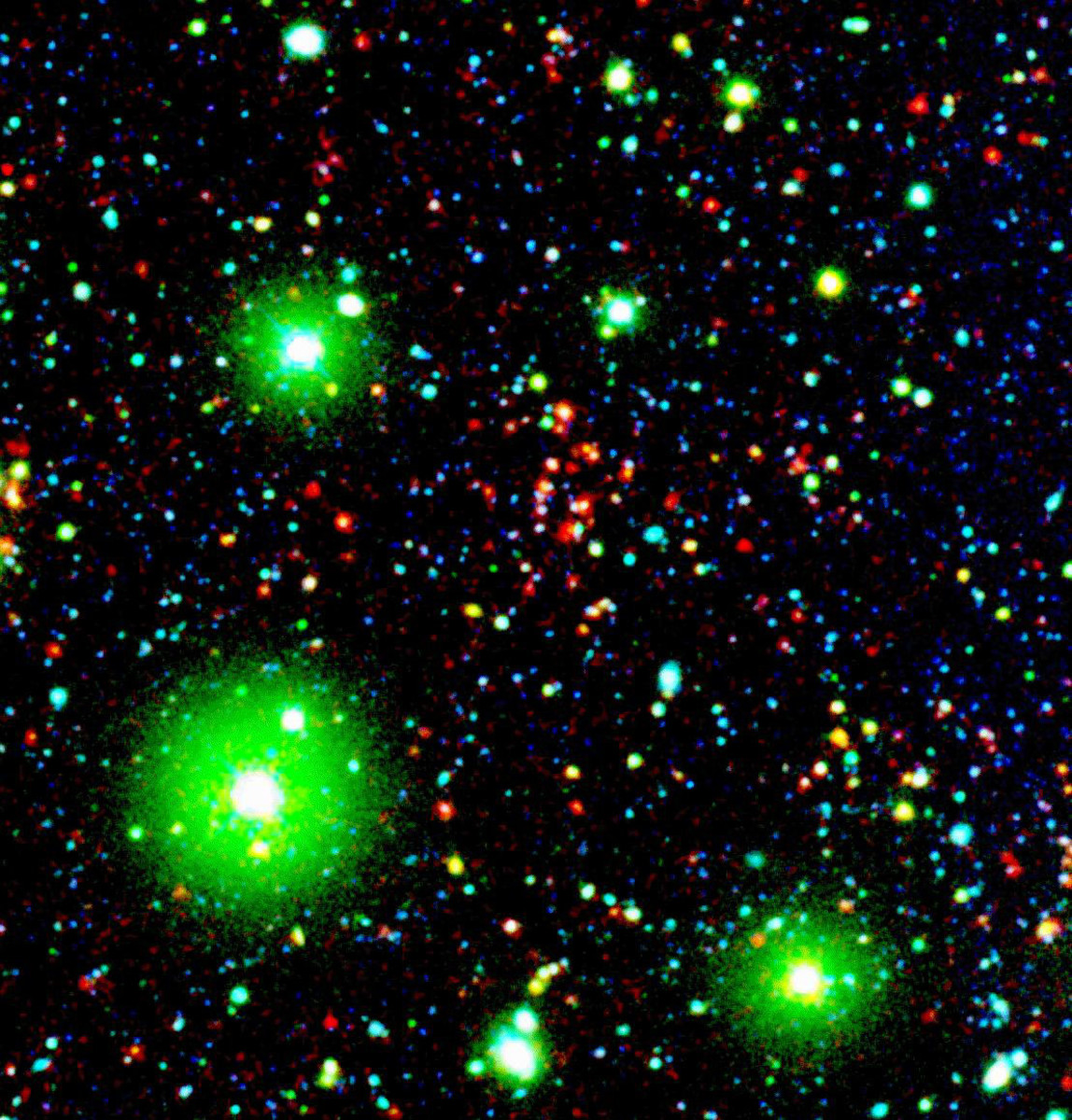 Galaxy Clusters. Source: NASA/JPL-Caltech.