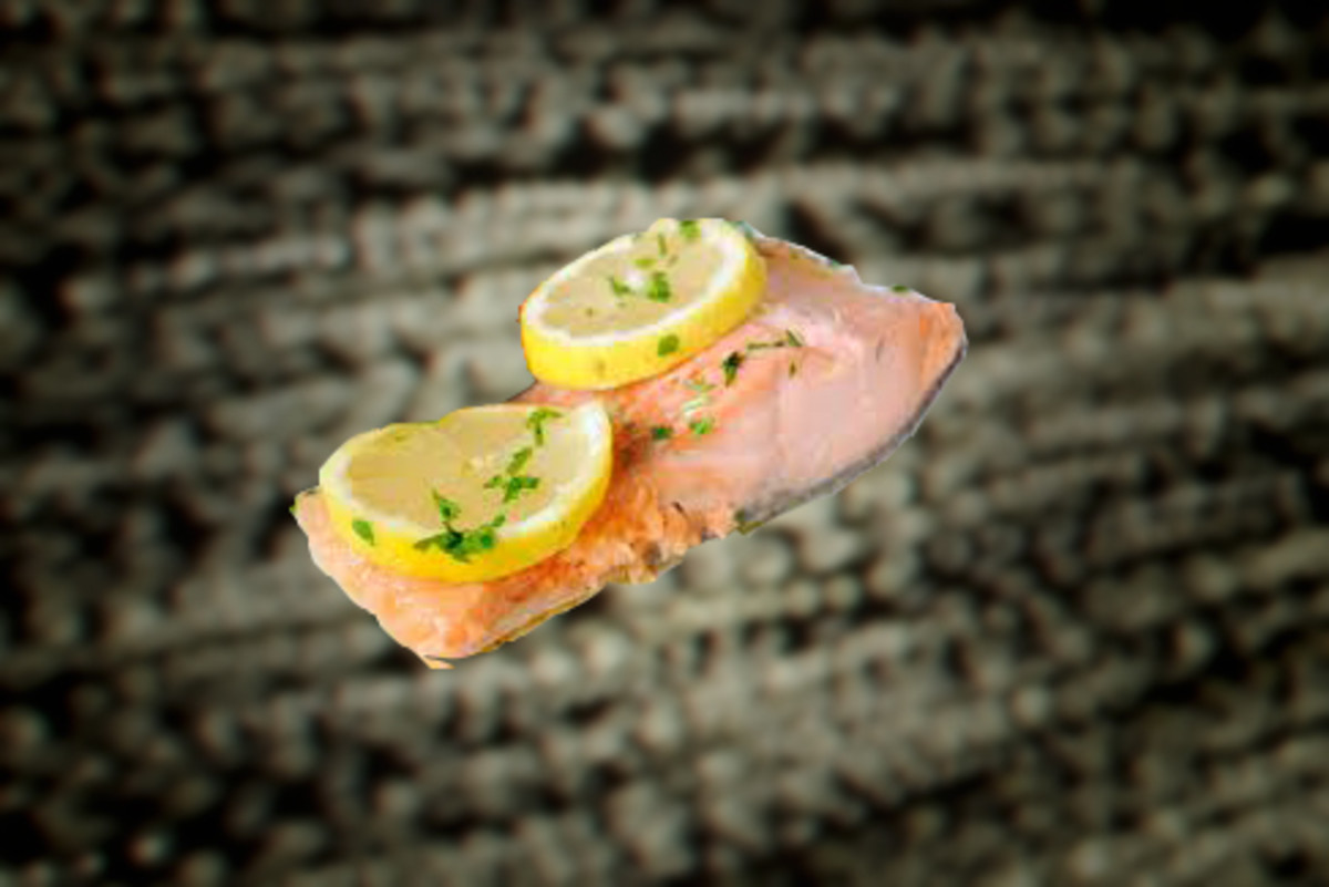 Easy Thai Inspired Microwave Salmon Fillet