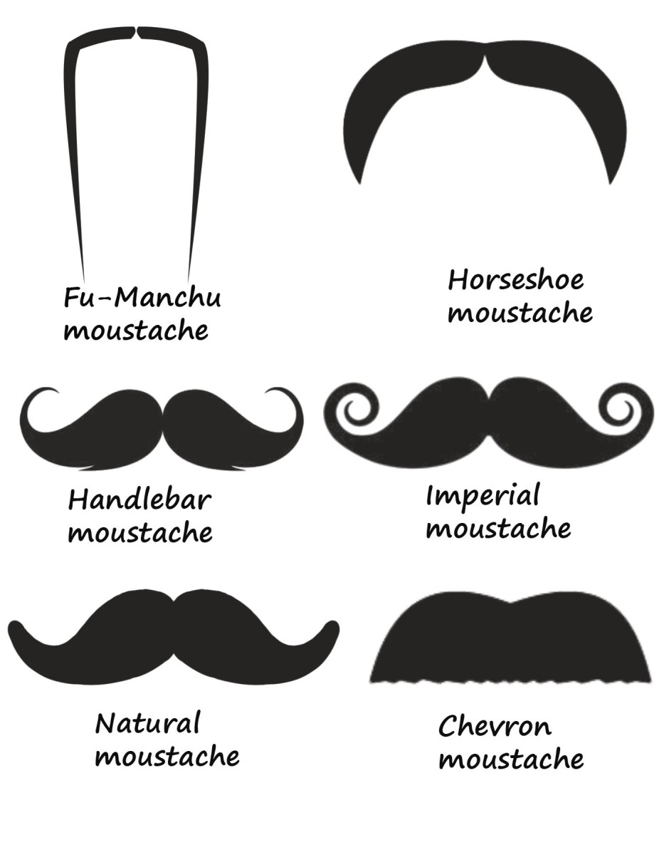 names of different mustaches