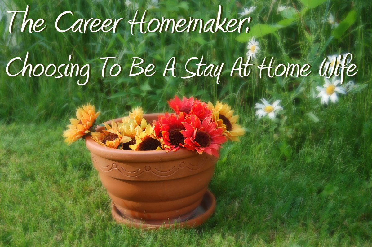 Career Homemaker-Choosing To Be A Stay At Home Wife-Even Without Children!