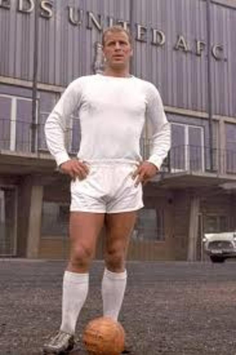 John Charles pictured during his time at Leeds United.