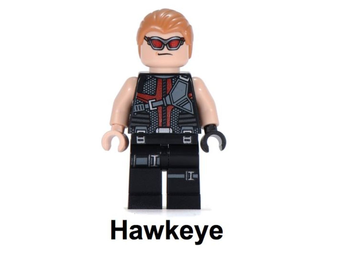 LEGO Hawkeye With Equipment 30165 Minifigure 