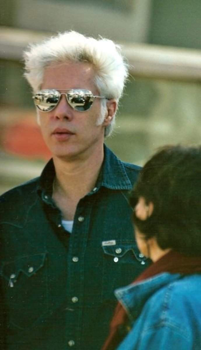 Jim Jarmusch, writer and director of Ghost Dog.