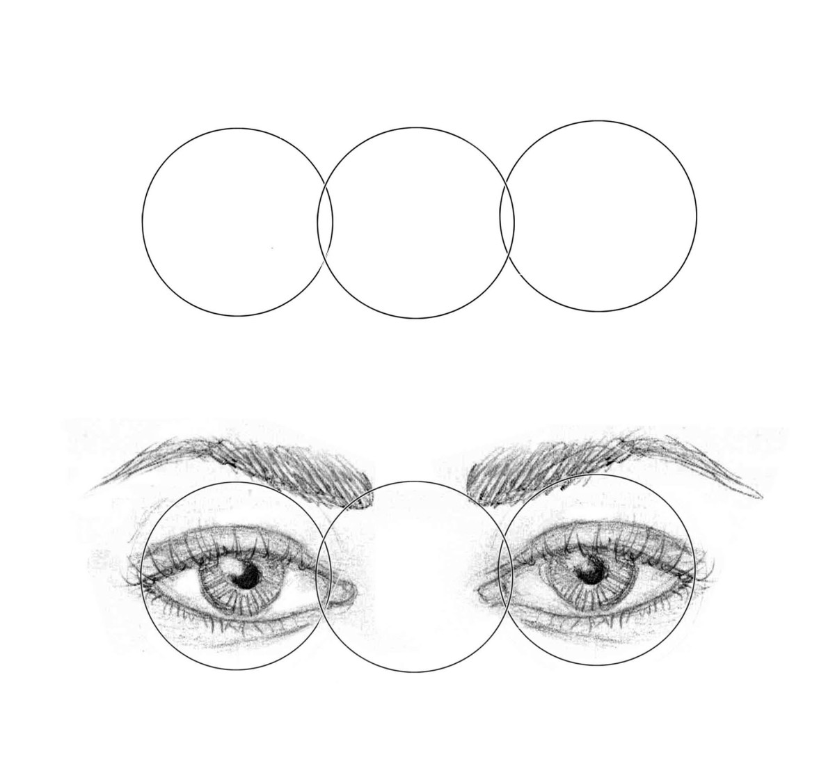 drawing portraits eyes
