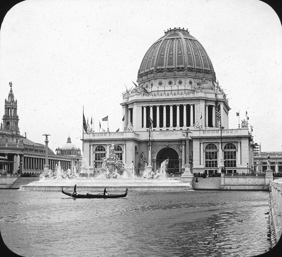 World's Columbian Exposition: Court of Honor, Chicago, United States, 1893. Brooklyn Museum.