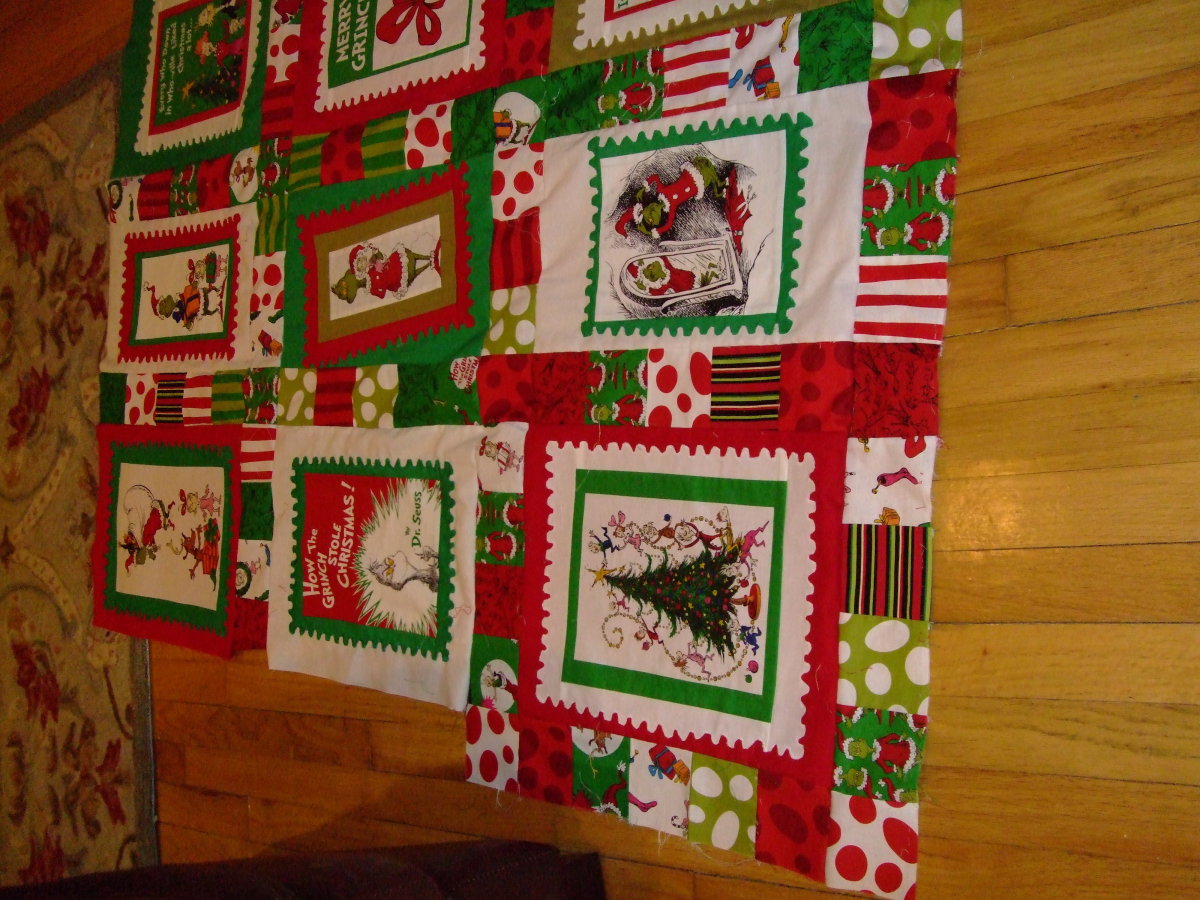 How to Make a Grinch Quilt Plus a Look at a Froggy Quilt - HubPages