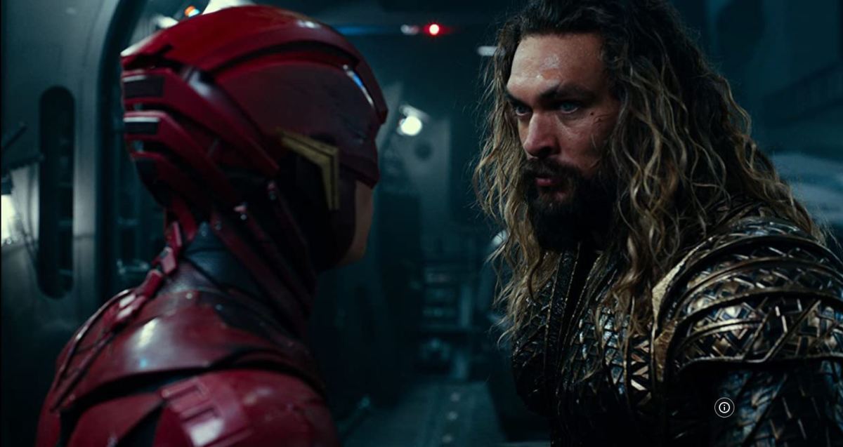 Their personal connection is Jason Momoa trying his hardest not to kill Ezra Miller...