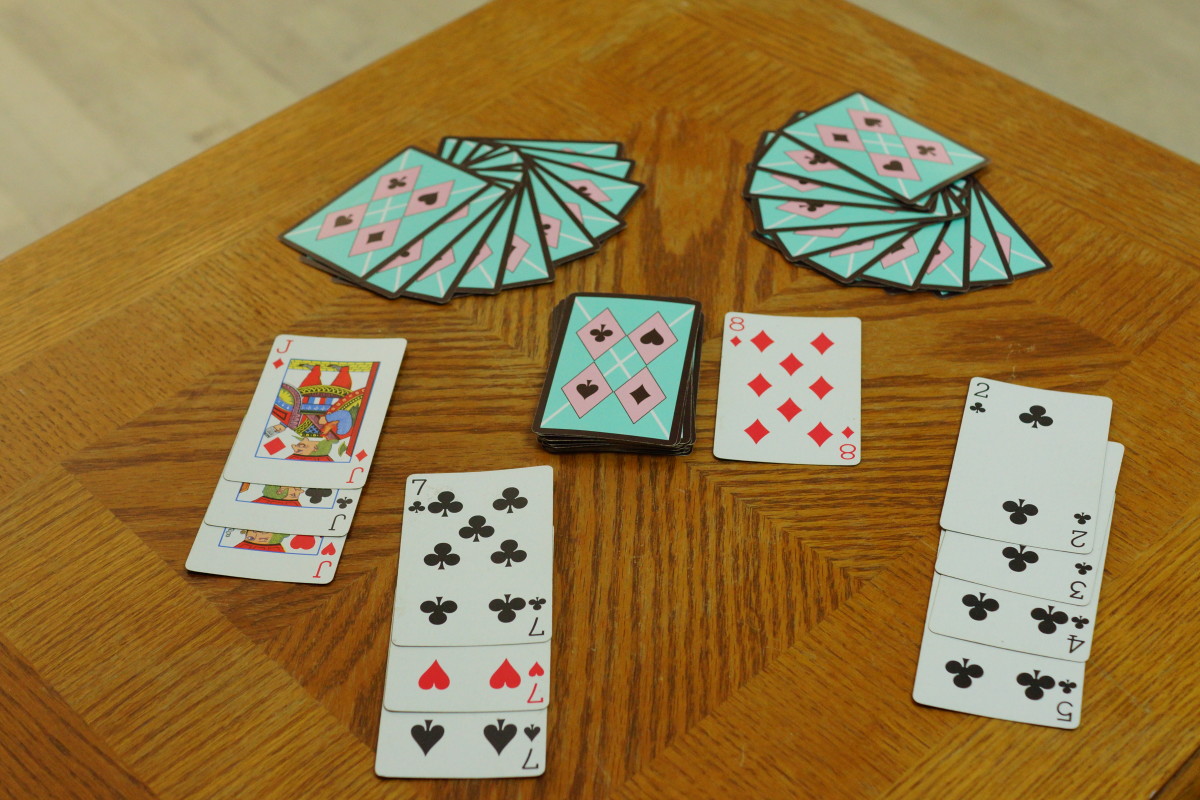 gambling card games at home