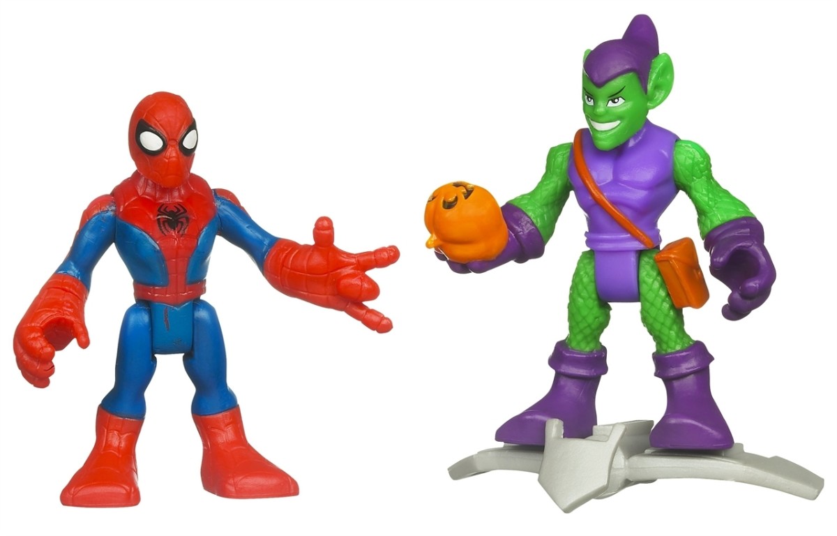 Playskool Heroes: Spiderman and The Green Goblin