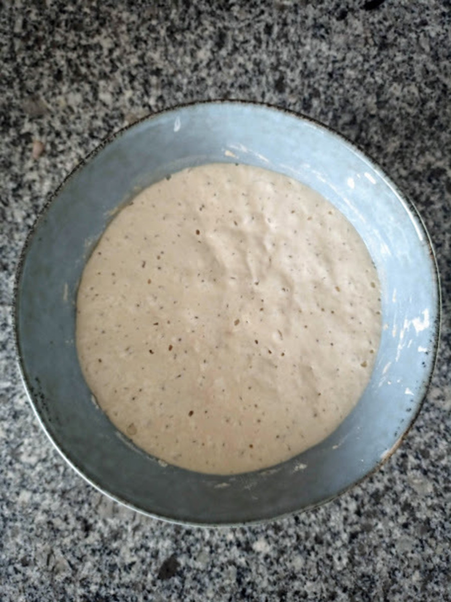 Leaven or sponge ready for use