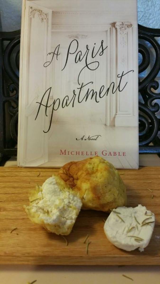 Read "A Paris Apartment" by Michelle Gable and try my recipe for parmesan goat cheese popovers, which was inspired by the book!