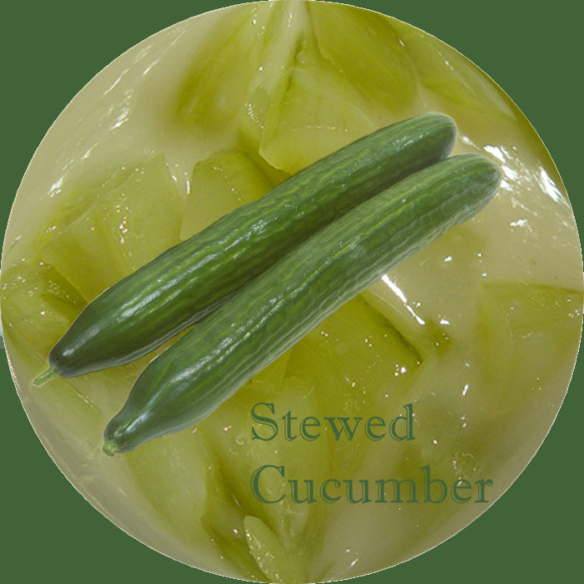 How to Make Easy Stewed Cucumbers in White Sauce