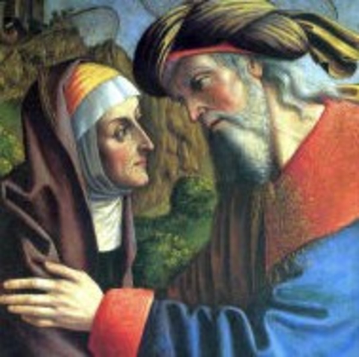Saint Anne and Joachim 