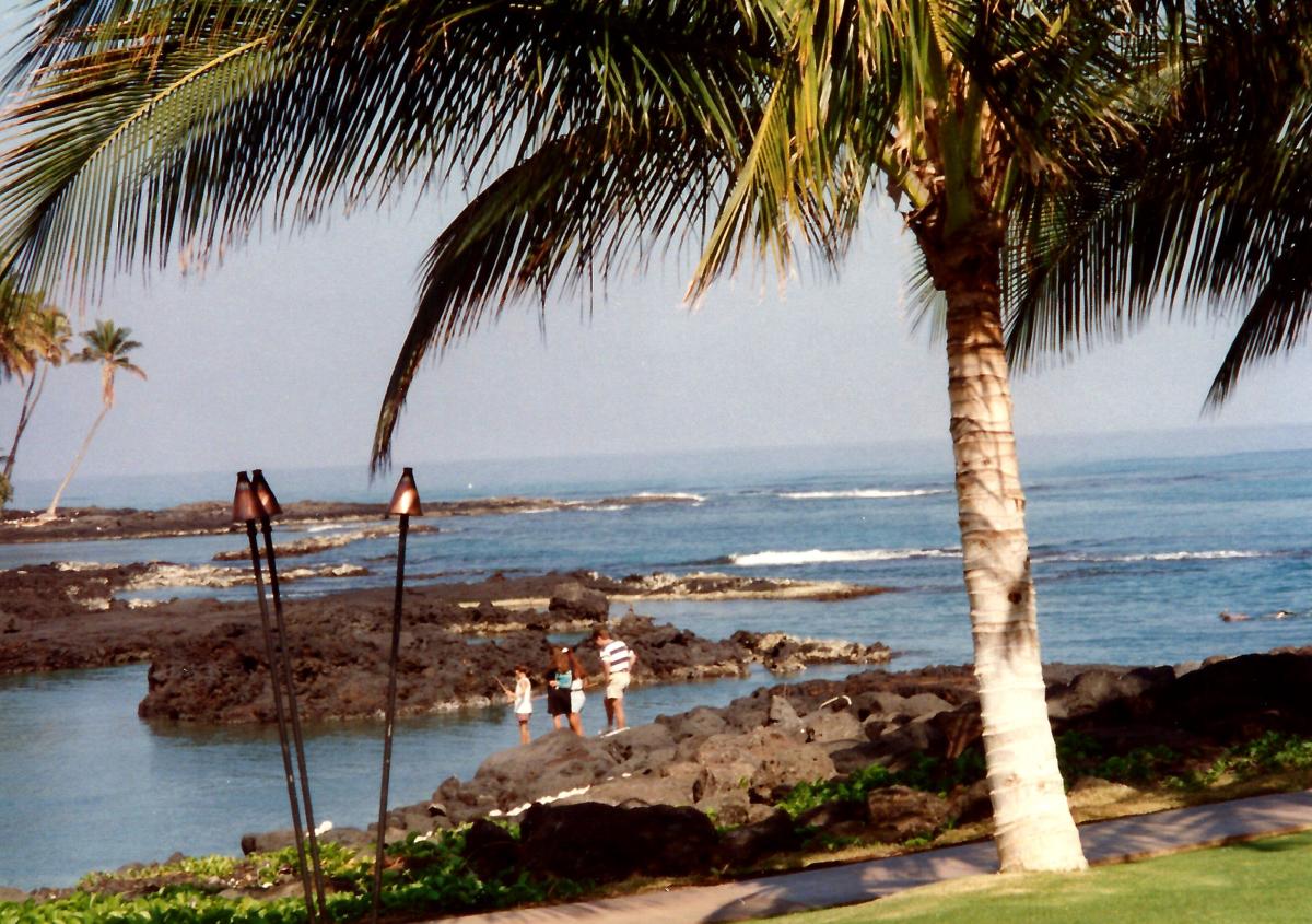 Big Island of Hawaii: View from Ritz-Carlton Mauna Lani Resort