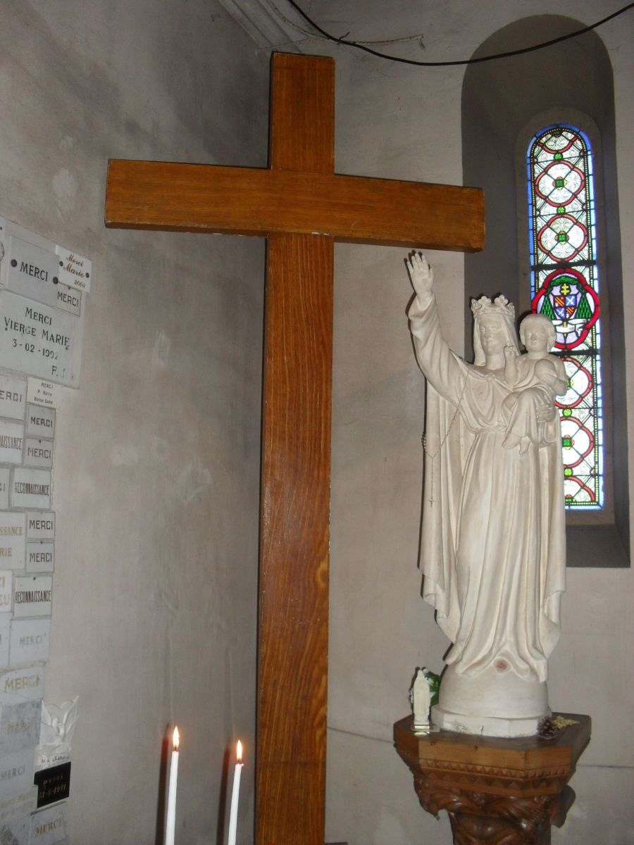 Interior of the Chapel of the Bonne Dame