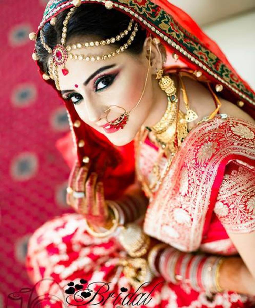 Photo By Sandy Makeup Artist - Bridal Makeup | Half saree designs, Half  saree, Saree designs