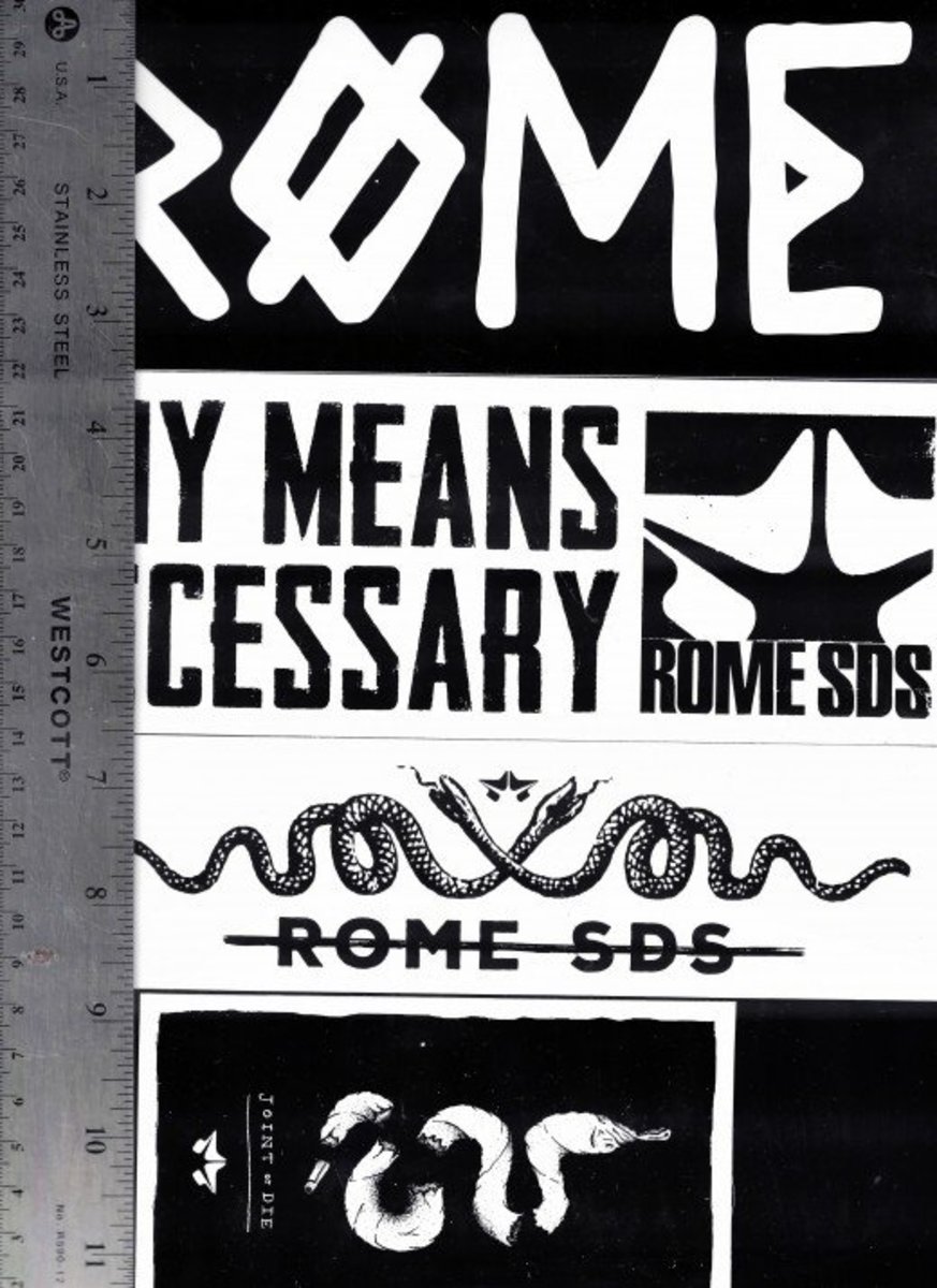 NEW! ROME SDS SNOWBOARD DESIGN SYNDICATE 8 BLACK & WHITE STICKER DECAL DEAL SET 