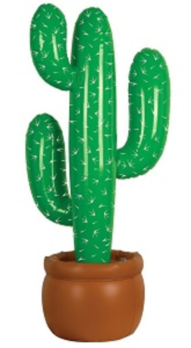 Inflatable Cactus plant prop