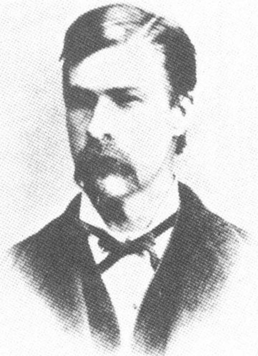Morgan Earp, April 24, 1851 – March 18, 1882. Morgan served as Tombstone, Arizona's Special Policeman.