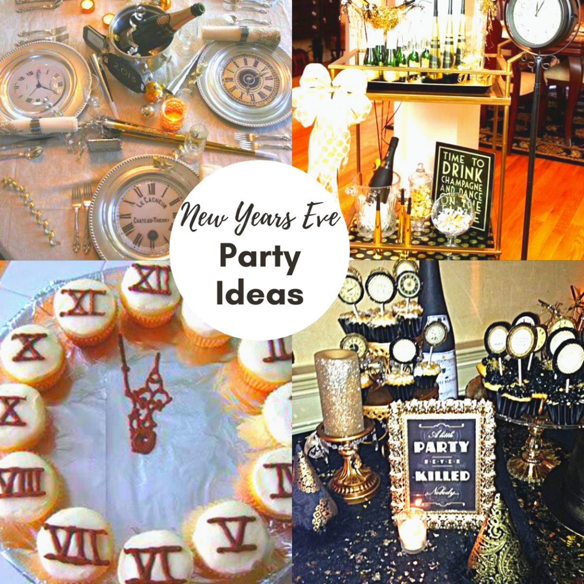 Black & Gold New Years Eve Party Ideas to Get the Party Started