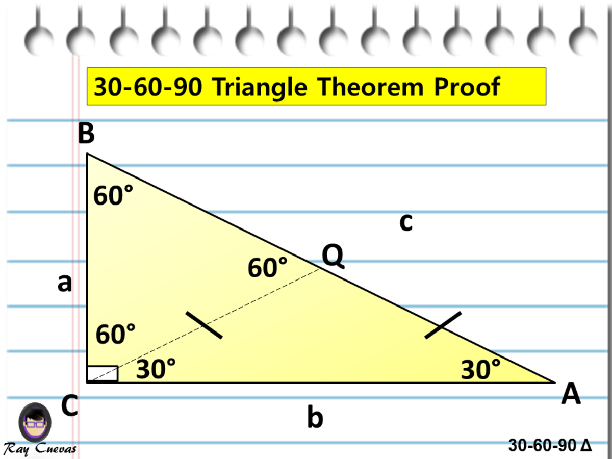 A Full Guide To The 30 60 90 Triangle With Formulas And Examples Owlcation