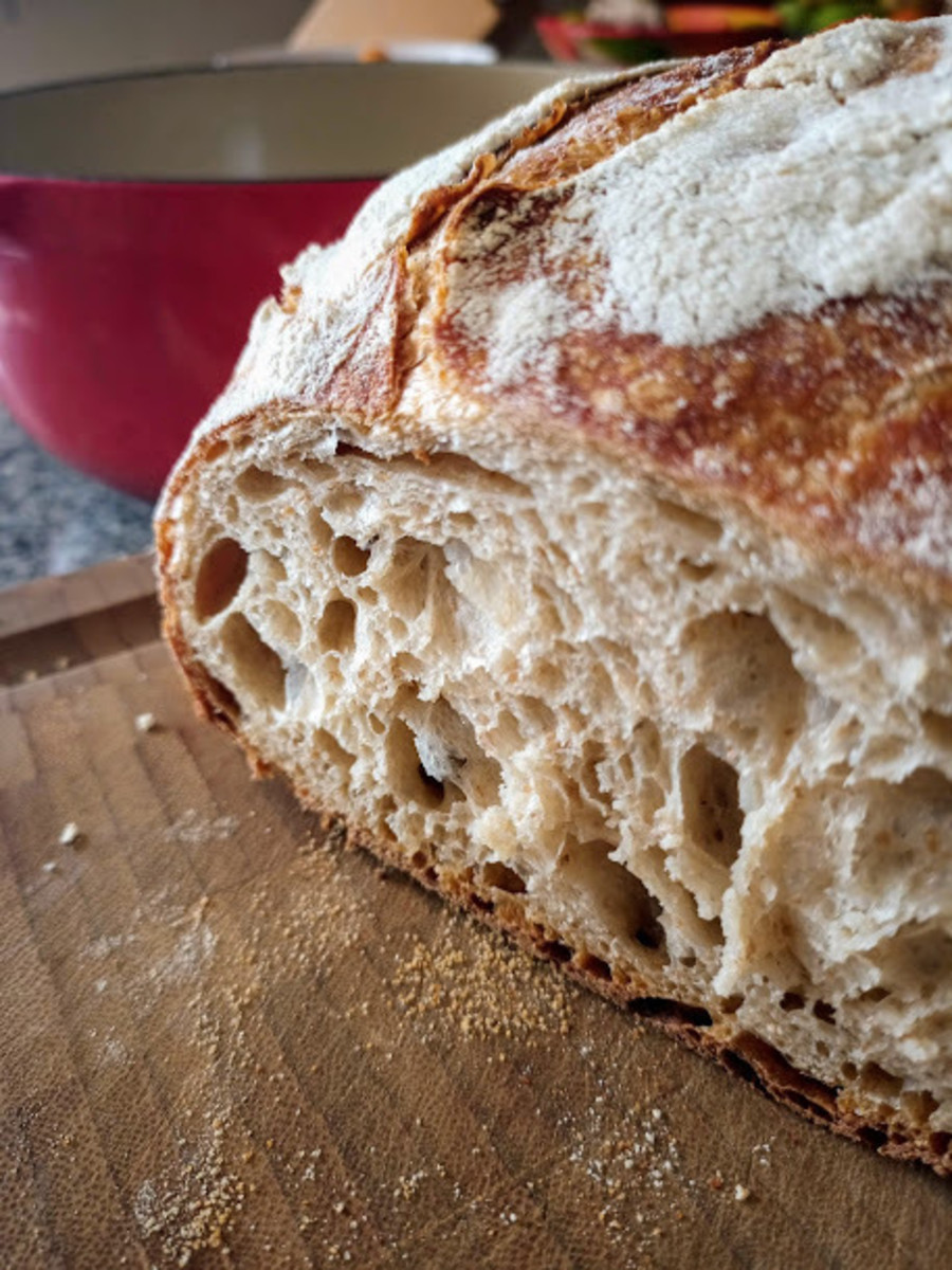 A proper artisan long-ferment sourdough can be eaten by many people who are gluten intolerant. 