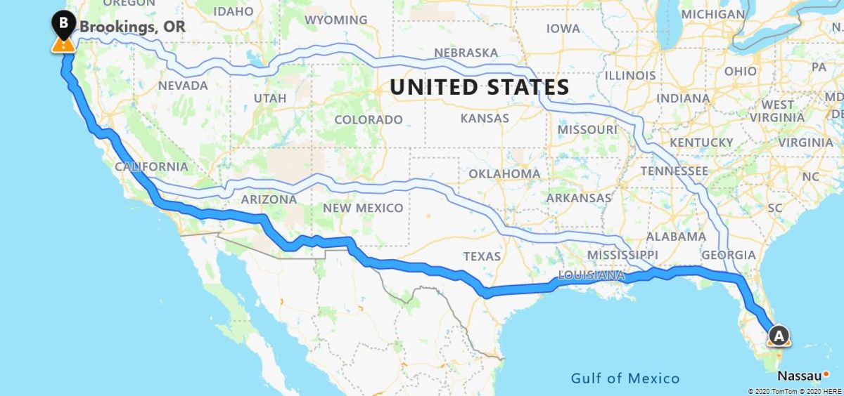 My Solo Road Trip From Florida to Oregon 3382 Miles WanderWisdom