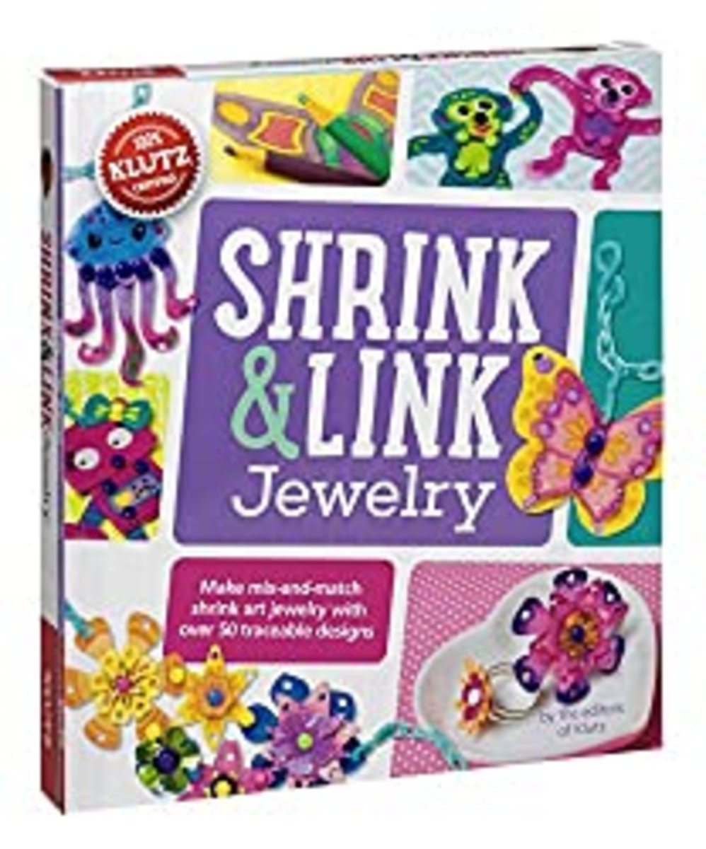 Shrink and Link Jewelry Craft Set. 