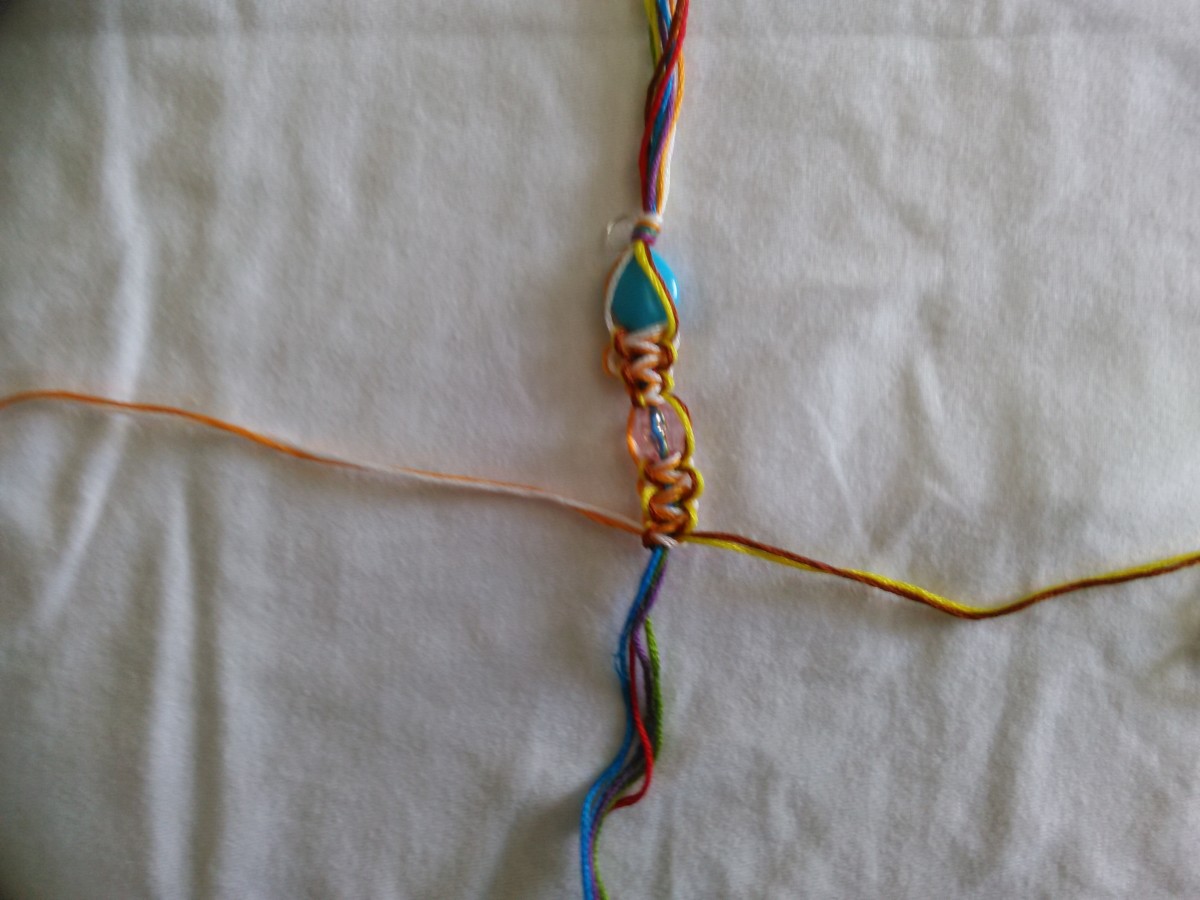 Step 12 - Completed Knots