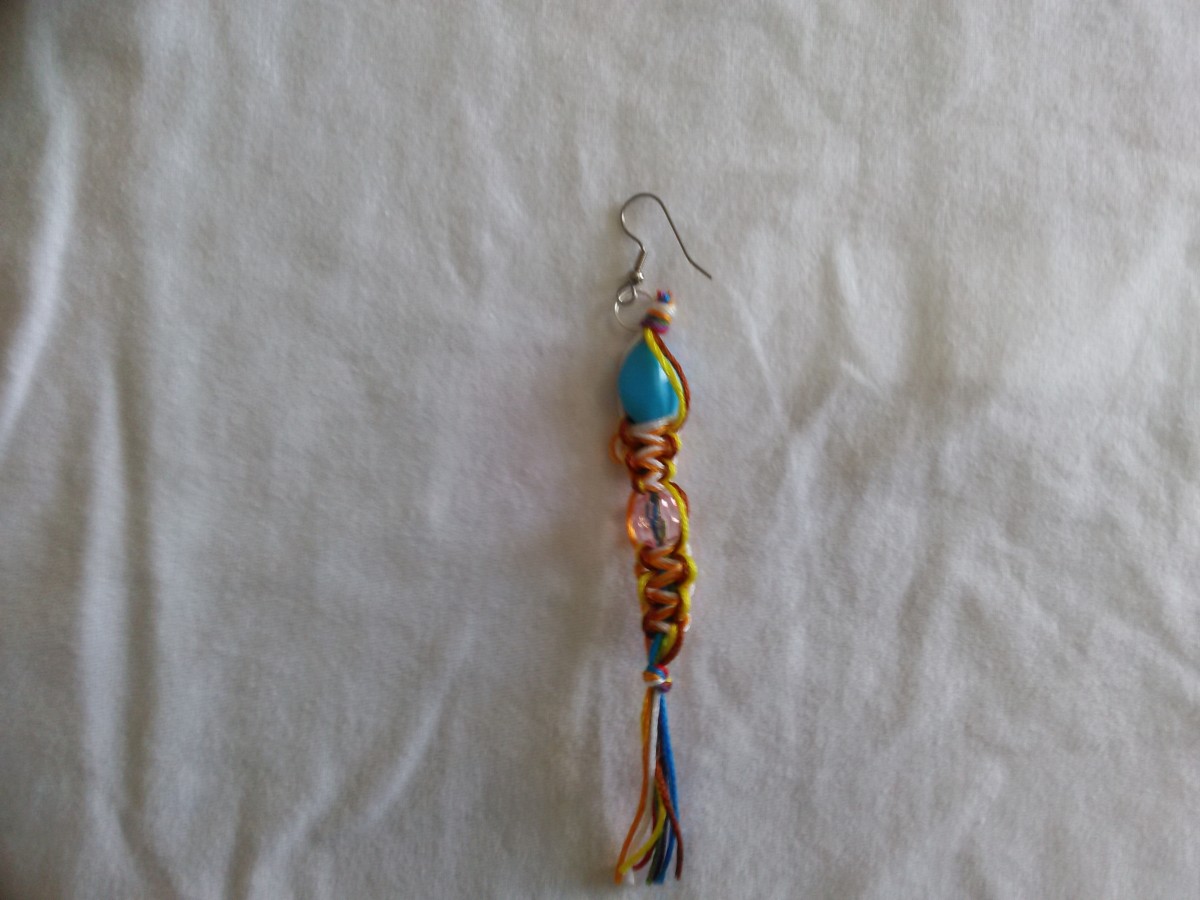 Step 16 - Completed Earring