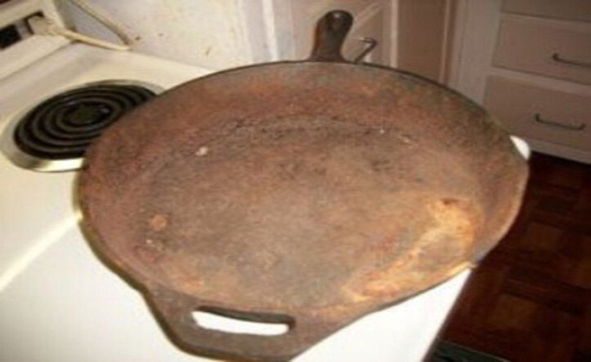It was devastating to find our pan in this condition