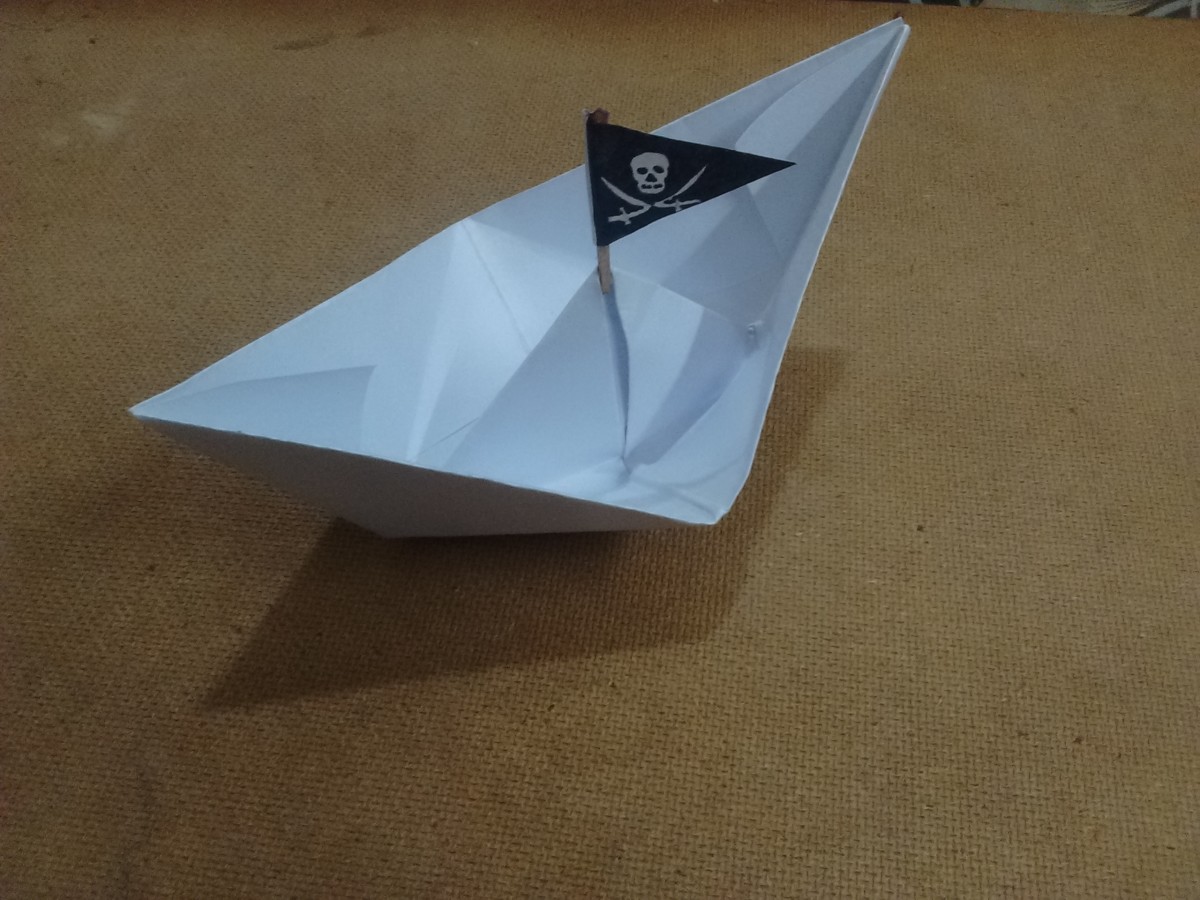 how to make a paper battleship