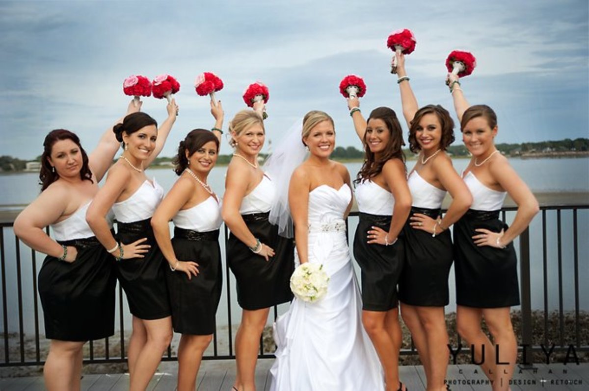 Bridal Party in St. Augustine :)