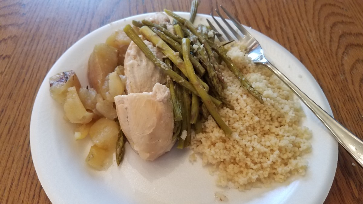 Easy Apple Cider Chicken With Couscous Recipe
