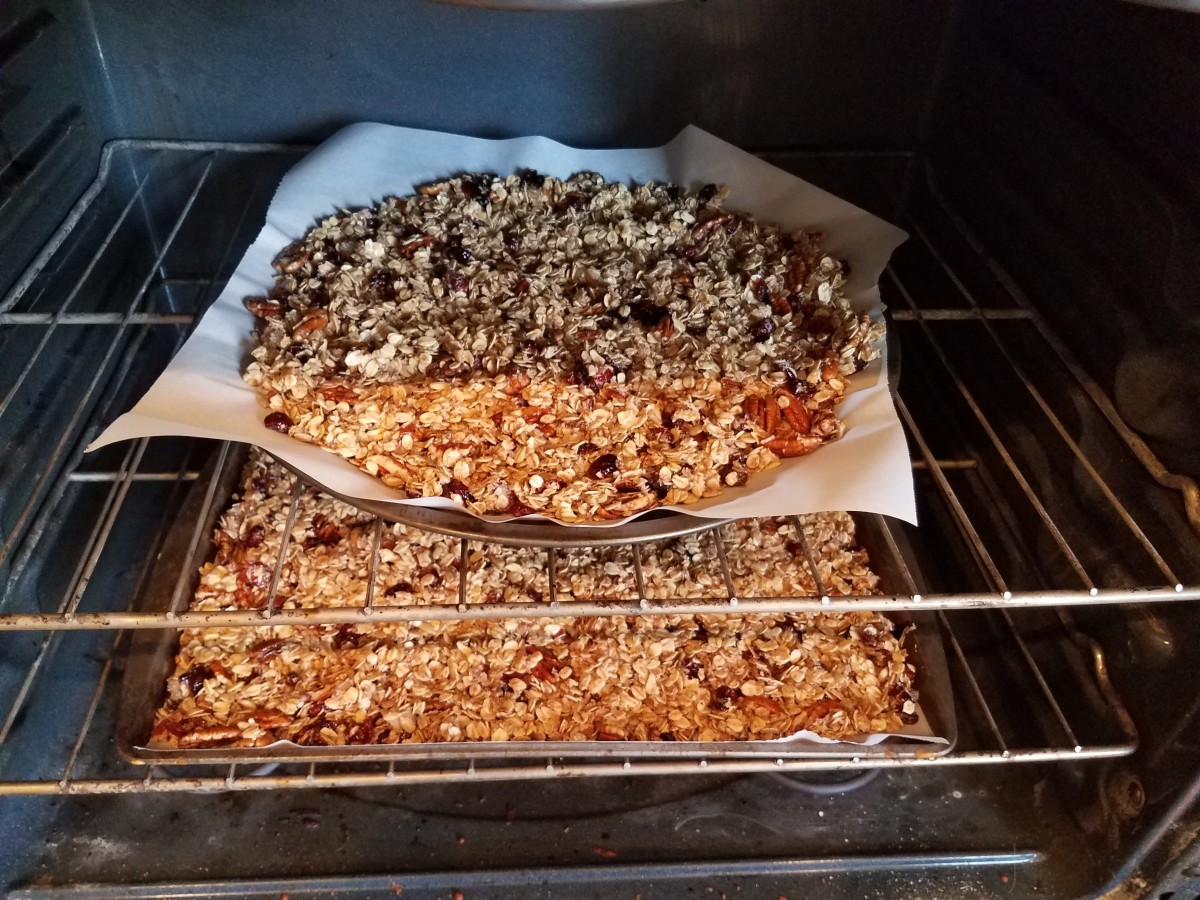 Homemade Pecan and Cranberry Granola - Delishably