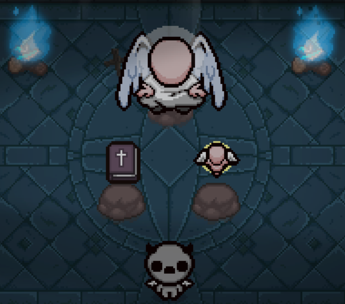 These are some items in an angel room.
