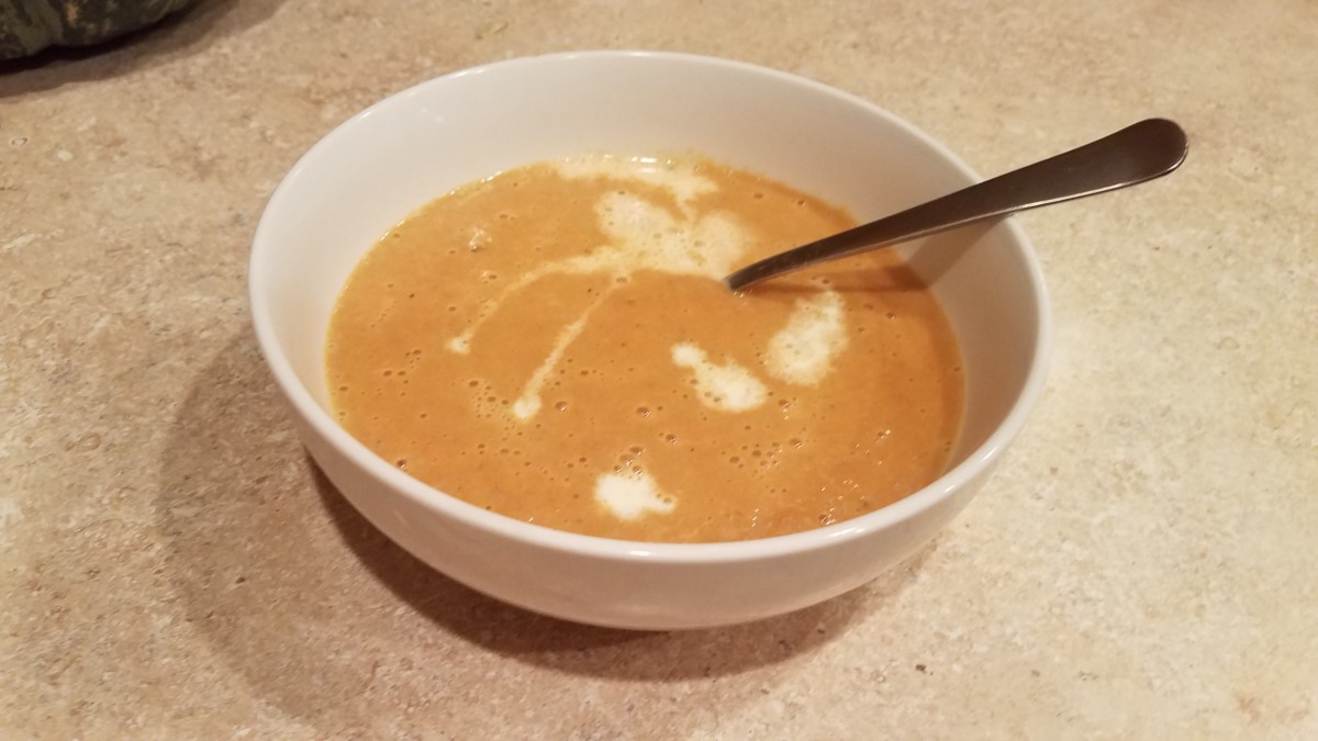 Spicy Carrot and Ginger Soup Recipe in the Instant Pot