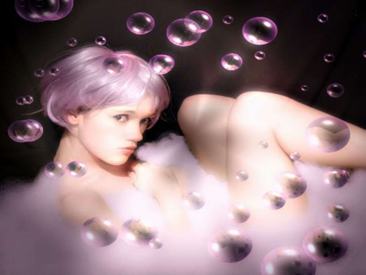Baby Youself with a Bubble Bath