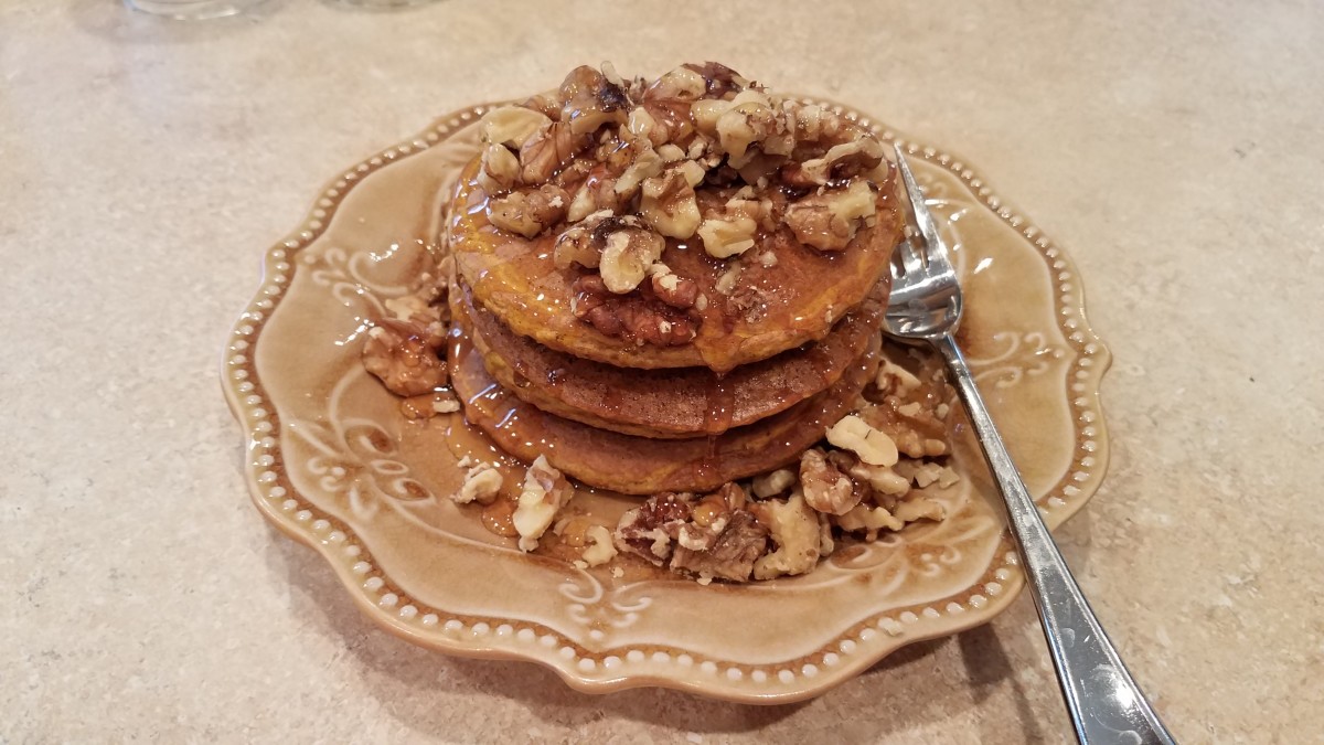 Homemade Pumpkin Oatmeal Pancakes Recipe