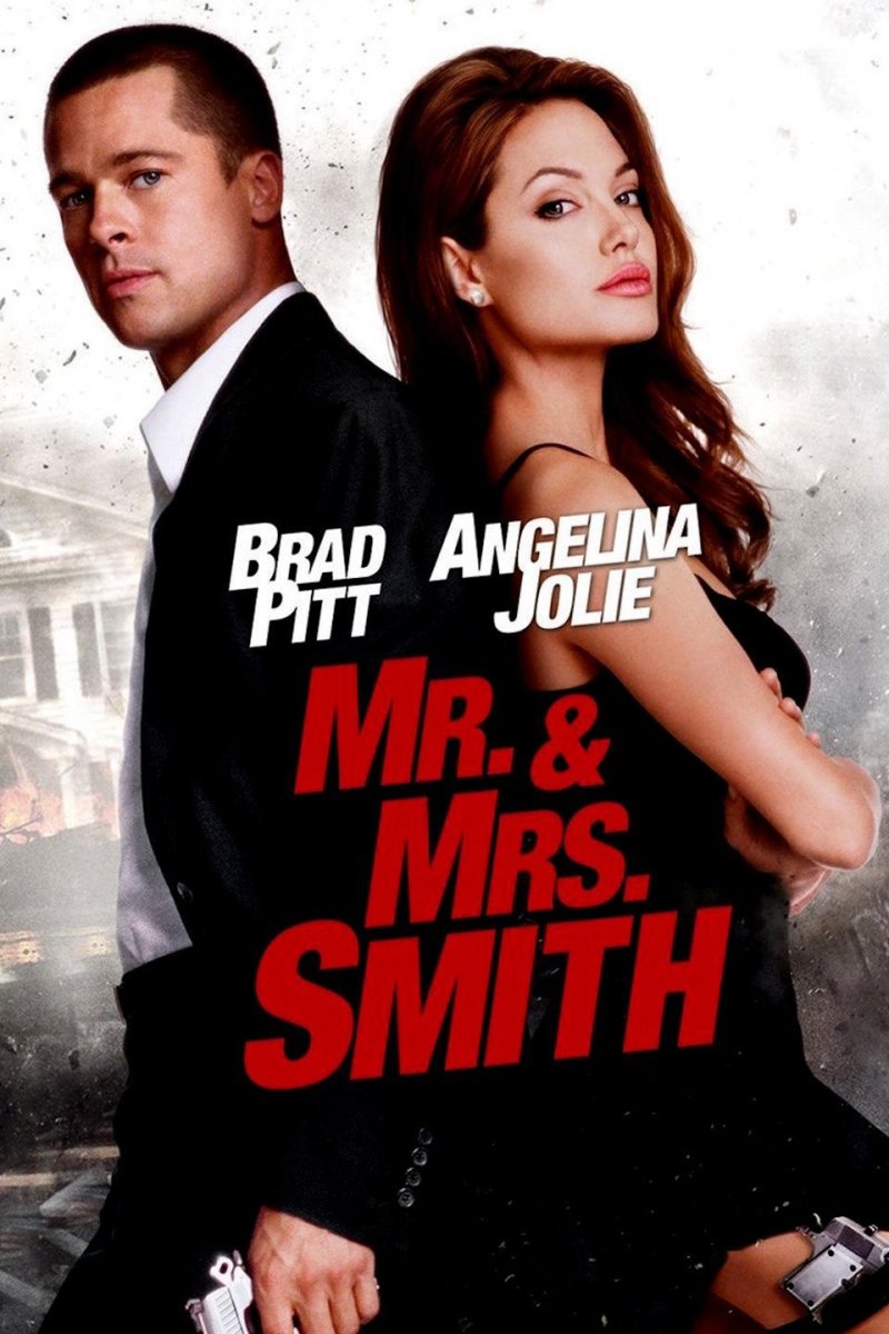 Theatrical poster for "Mr. & Mrs. Smith"