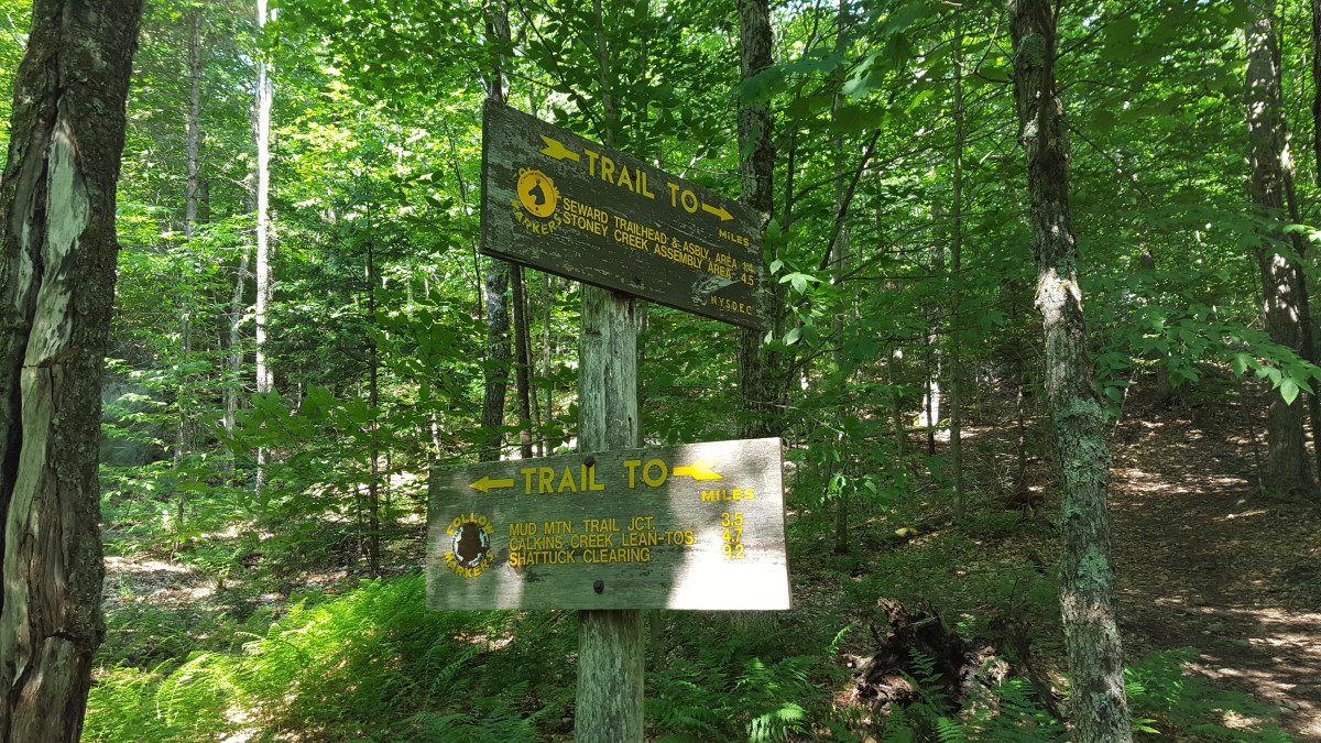 The Sign after the Horse Trail