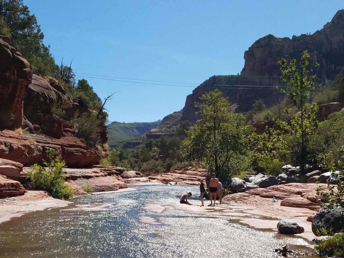 Places to Visit in Arizona: Slide Rock, Grasshopper Point, Apache Wash Trailhead