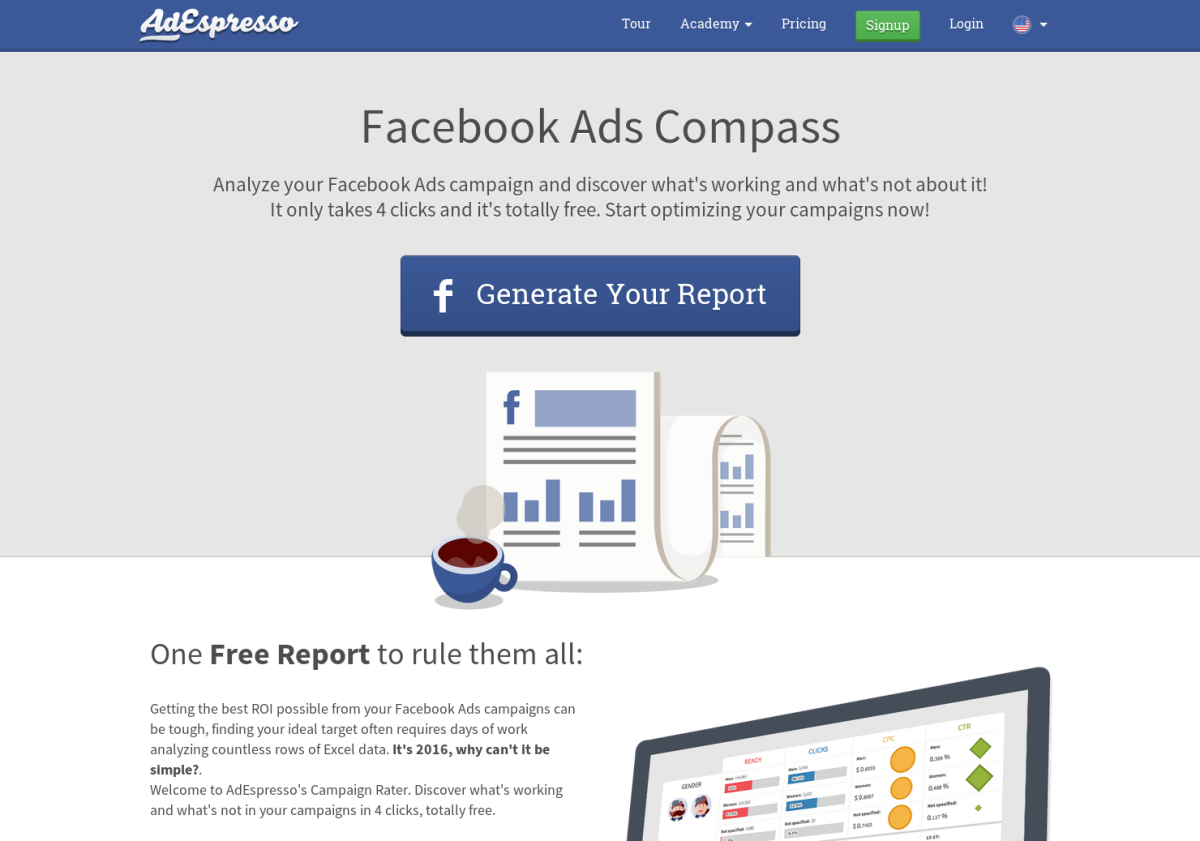 Facebook Ads Compass