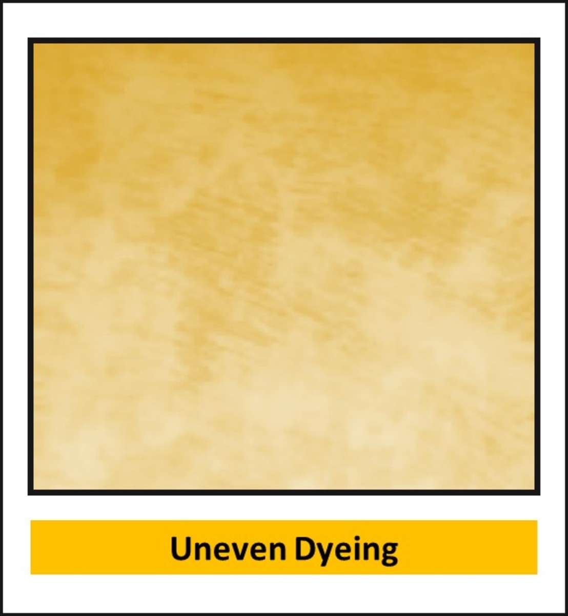 Uneven Dyeing