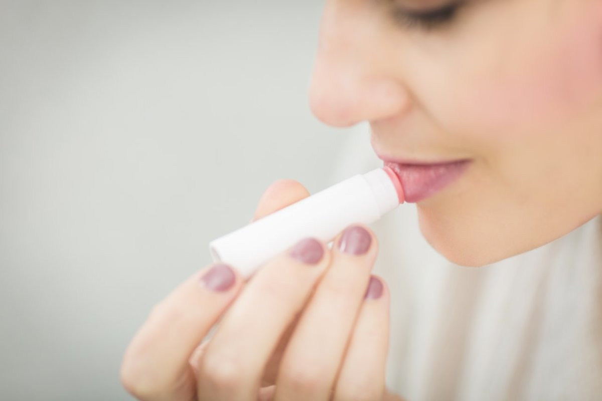 Chapstick, coconut oil, or lip balm are great ways to moisturize and protect your lips.