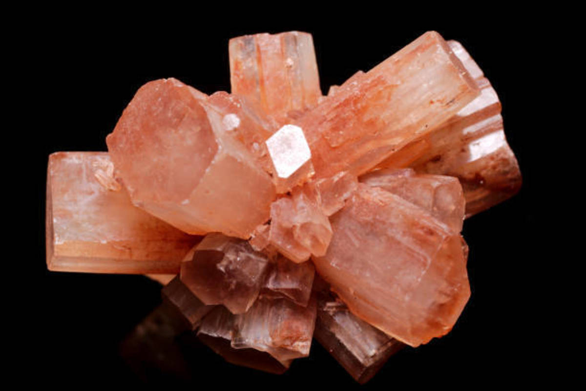 An Earthly Crystal: Aragonite is a beautiful crystal with many benefits relating to grounding and earthly healing.