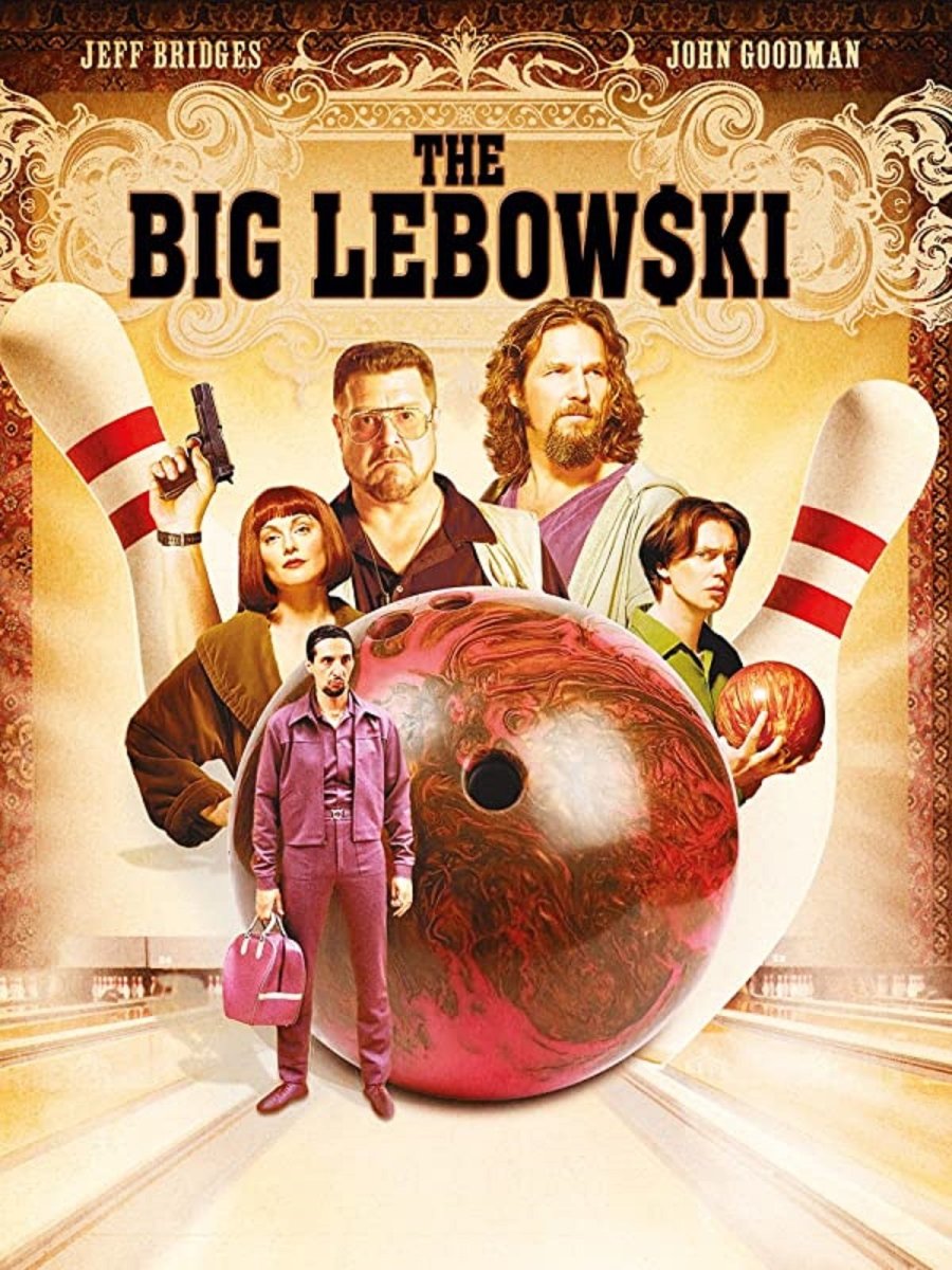 Movie poster for "The Big Lebowski."