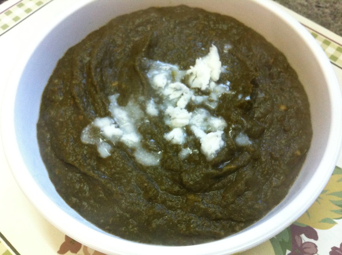 Authentic Punjabi Sarson Ka Saag (Mustard Greens Curry)