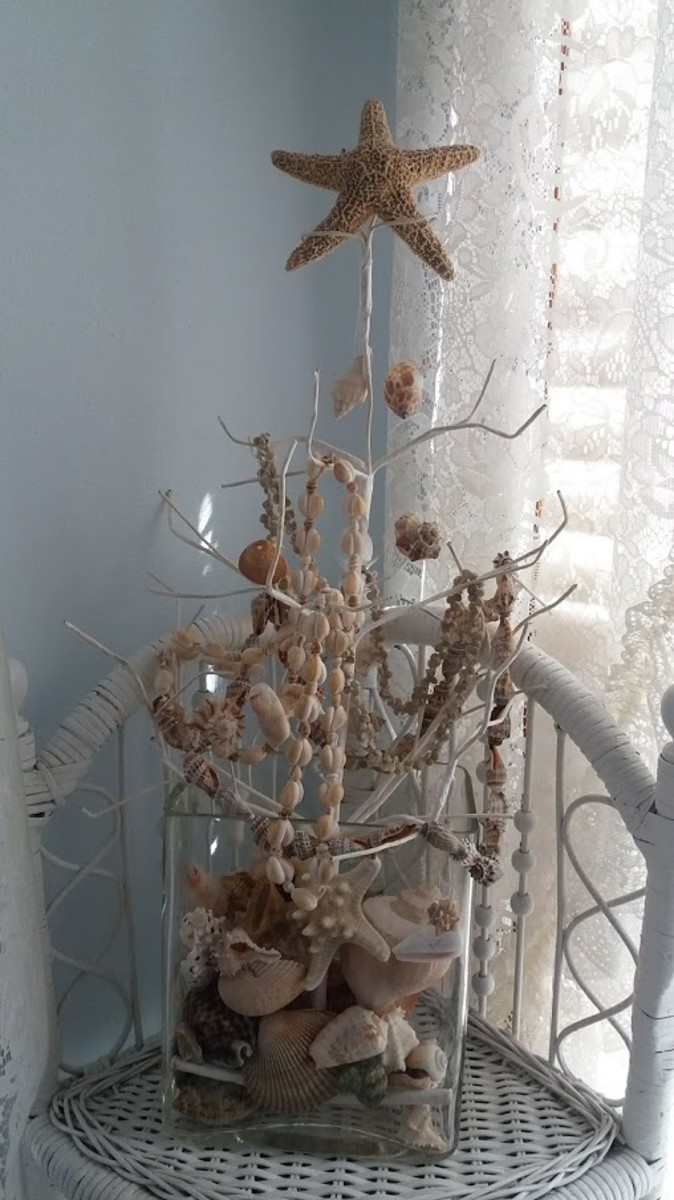 Starfish & Sea Shell Tree