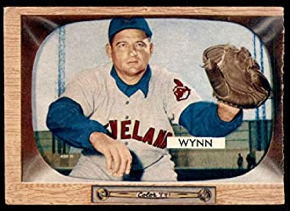 Hall of Famer Early Wynn was a key pitcher on the successful 1950s Indians clubs.